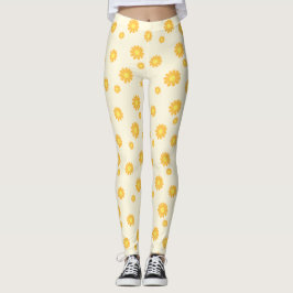 Legging Daisy Yellow
