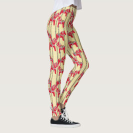 Legging Dala Horse
