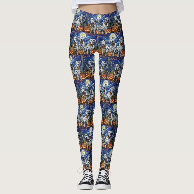 Legging Dalmaciano Halloween Spooky (Frente)