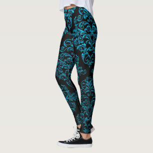 Legging Damasco IV gótico grande elegante