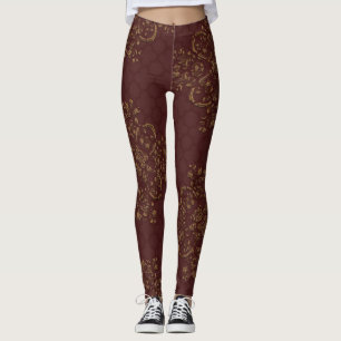 Legging Damasco   Zazzle_Growth.