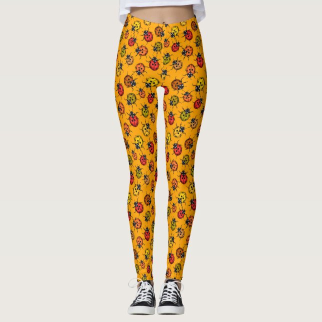 Legging Damascos coloridos (Frente)