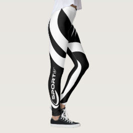 Legging Damonti Esportiva Novas Legendas Negras