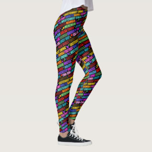 Legging Dança de Sala Estilos de dança Impressão Colo