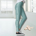 Legging Dança Quente Pernas Aquecidas para Dançarino<br><div class="desc">Leggings de sábio para aula de dança. Leggings dançarinas cor-de-rosa para balé,  jazz,  contemporâneo.</div>