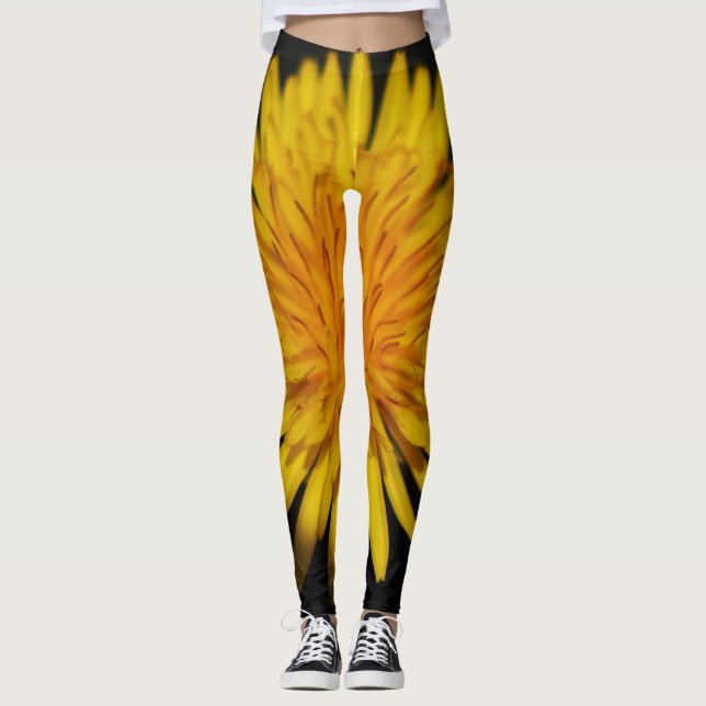 Legging Dandelion Flower lecna (Frente)