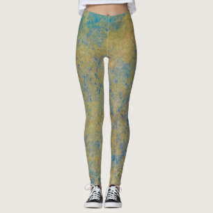 Legging De "caneleiras Dourados Califórnia" por toda a