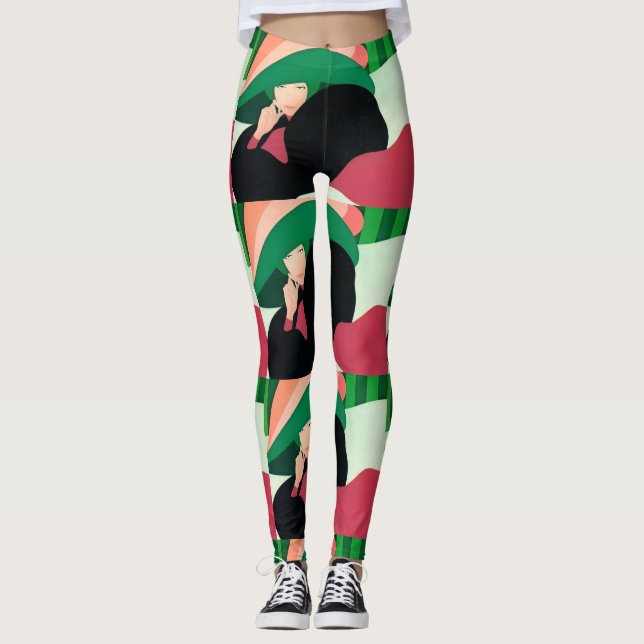 Legging De "costela Amleto Della " (Frente)