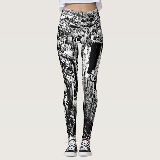 Legging De Manhattan ao céu (Frente)
