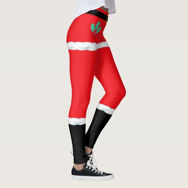 legging de Natal Papai Noel (Direita)