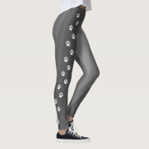 Legging de Treino com Listra Diagonal de Impressão