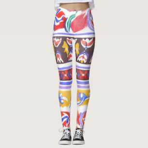 Legging decor romeno tradicional