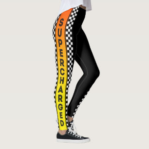 Legging Decoração de competência carregada super sobre