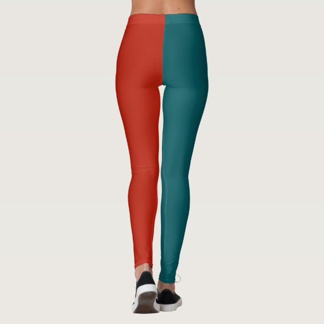 Legging  Decorative Half And Half  (Verso)