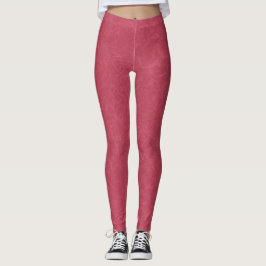Legging Deep pink  textured swirling  pattern