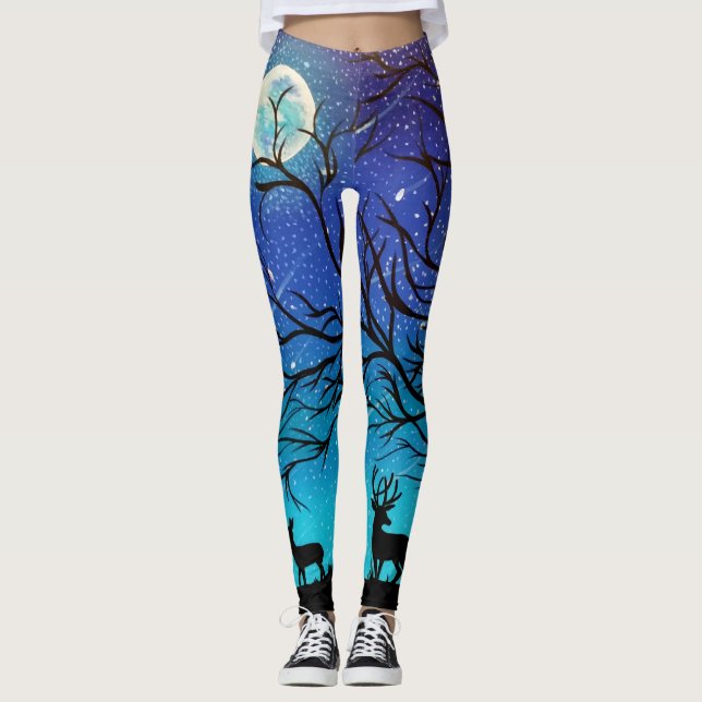 Legging Deer by Moonlight (Frente)