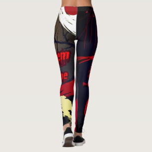 Legging ⛈️ 🥷 Deixá-Los Vir, Tempestade Samurai 🥷 ⛈️