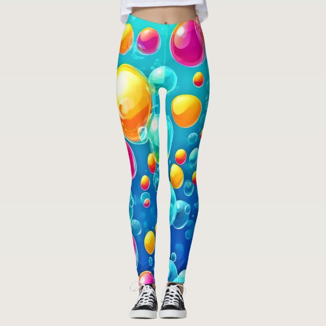 Legging Delícia de Estouro de Bolha (Frente)