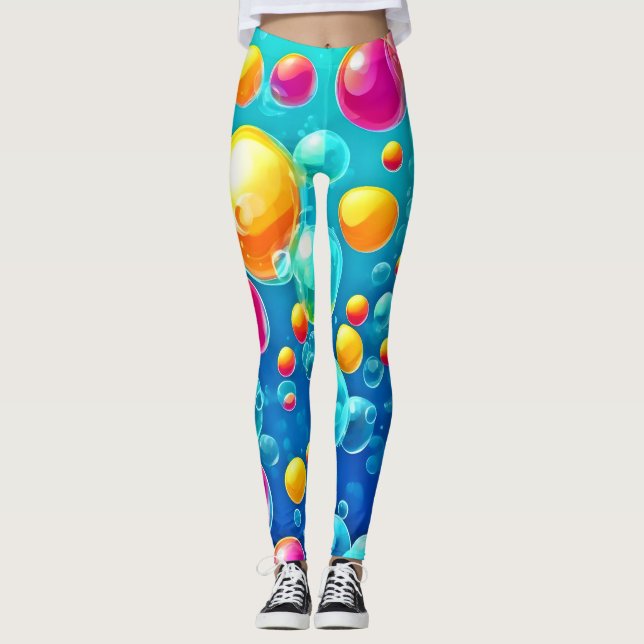 Legging Delícia de Estouro de Bolha (Frente)