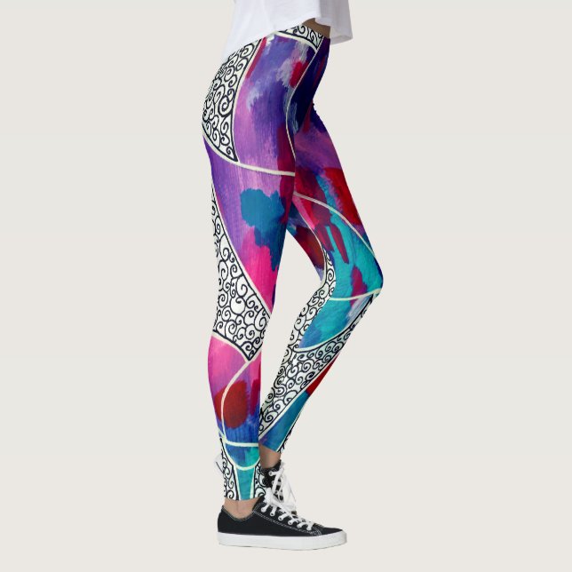 Legging Delicioso Flores Orientais de Lotus Originais (Direita)