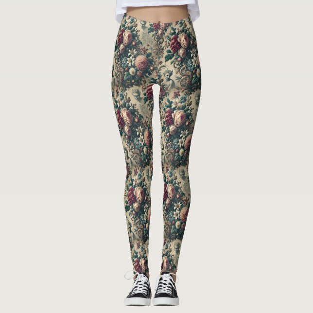 Legging Demônios de Dandy - Vitoriano Gótico (Frente)
