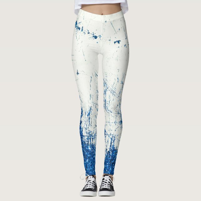 Legging Denim e lantejoulas (Frente)