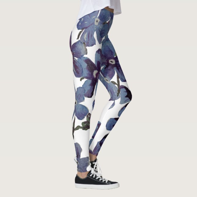Legging Denim Flowers (Direita)