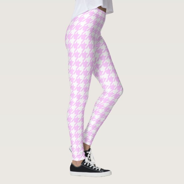 Legging Dente do Pastel Rosa e Branco (Direita)