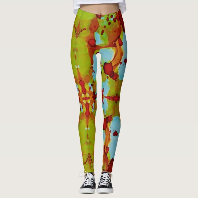 Legging Derramar sunset (Frente)