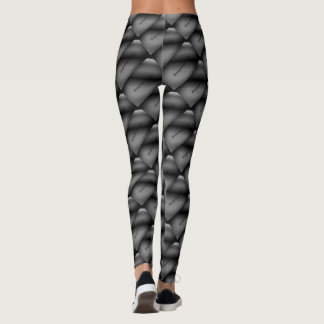 Legging DESENHAR MODERN abstrato em cinza preto