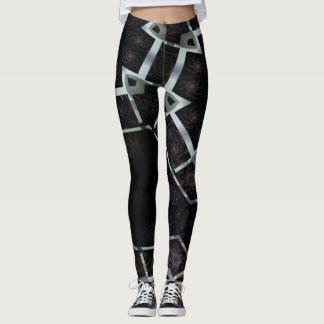 Legging DESENHAR MODERN em cinza preto