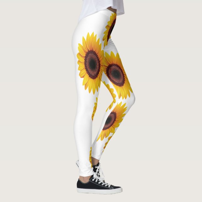 Legging Desenho de Girassol (Direita)