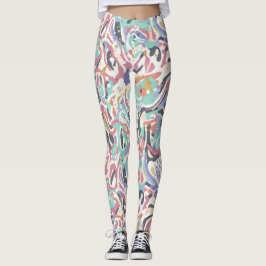 Legging Desenho de respingos