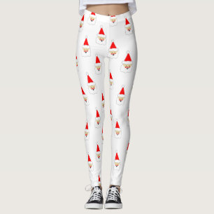Legging desenho do papai noel feliz natal