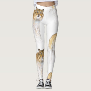 Legging Desenho Original 1 Ano de Aniversário do Tigre Ch