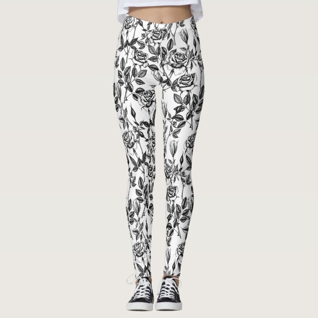 Legging desenho rosa (Frente)
