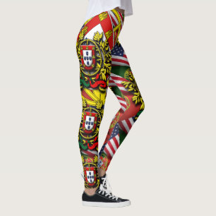 Legging desenhos americanos portugueses