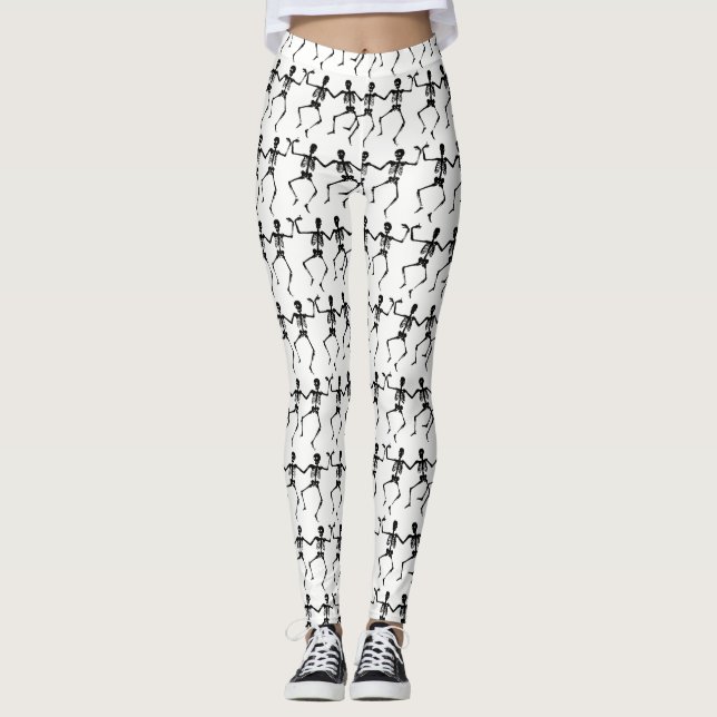 Legging Desenhos Dançando Quarteto Halloween Thunder_Cove (Frente)