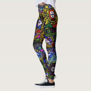 Legging desenhos portugueses