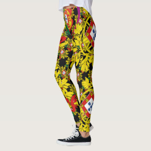 Legging desenhos portugueses