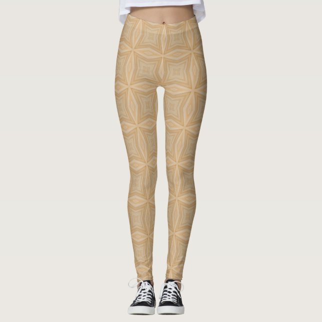 Legging Desert Star - Arte de Areia em Camadas (Frente)