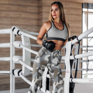 Legging Deserto de Camo Snow Padrão Leguminosas