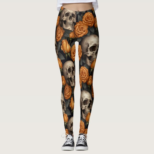 Legging Design 11 da Série Rosa (Frente)