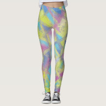 Design abstrato em azul roxo amarelo