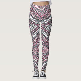 Legging Design artística artística artística
