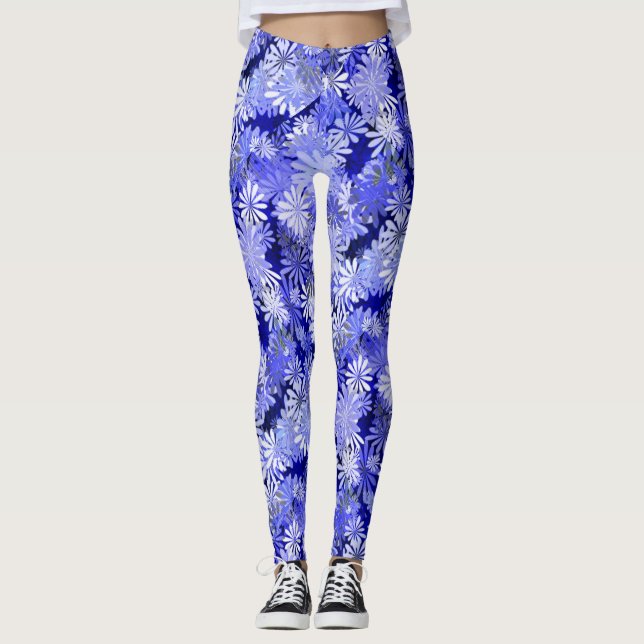 Legging Design azul (Frente)