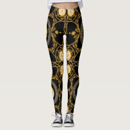 Legging Design barroco