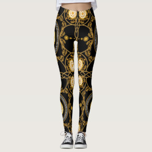 Legging Design barroco