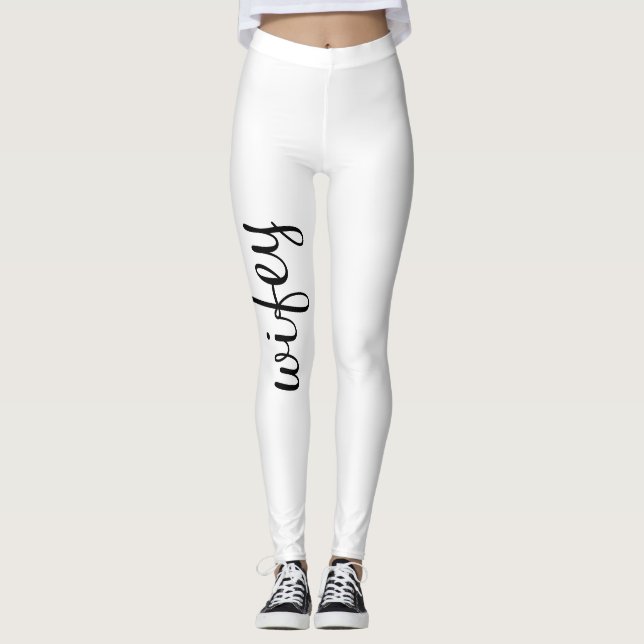 Legging Design Branco E Preto Escuro 2, Bestial (Frente)