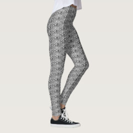 Legging design Cobra Cinza